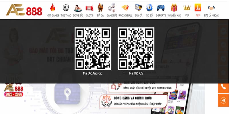 Tải App AE888 - Thao Tác Đơn Giản, Chơi Game Tiện Lợi Nhất 1 Lý bạn nên tiến hành tải app AE888 về ngay trên điện thoại