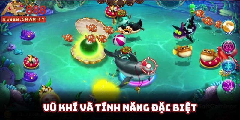 Vũ khí và tính năng đặc biệt có trong game săn cá Vũ khí và tính năng đặc biệt có trong game săn cá