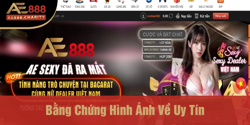 Bằng Chứng Hình Ảnh Về Uy Tín