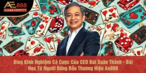 Blog Kinh Nghiệm Cá Cược Của CEO Bùi Xuân Thành - Bài Học Từ Người Đứng Đầu Thương Hiệu Ae888