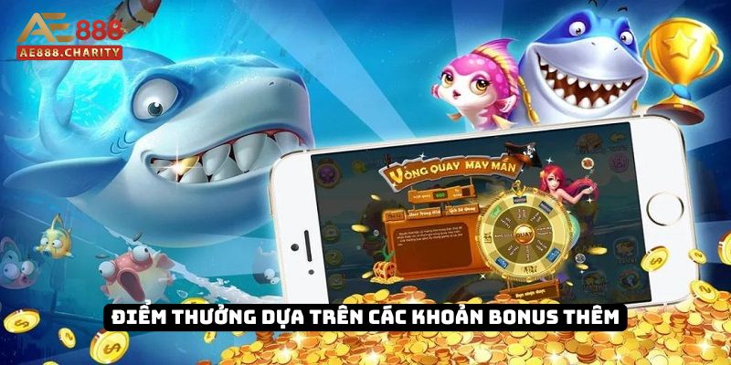 Những phần thưởng thêm trong săn cá online
