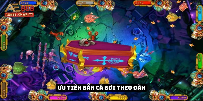 Tiêu diệt cá theo đàn tối ưu lợi nhuận