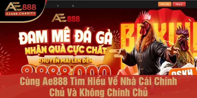 Cách Phân Biệt Nhà Cái Chính Chủ Ae888 Và Không Chính Chủ - Những Điều Cần Lưu Ý Cho Người Chơi 2 Cùng Ae888 Tìm Hiểu Về Nhà Cái Chính Chủ Và Không Chính Chủ