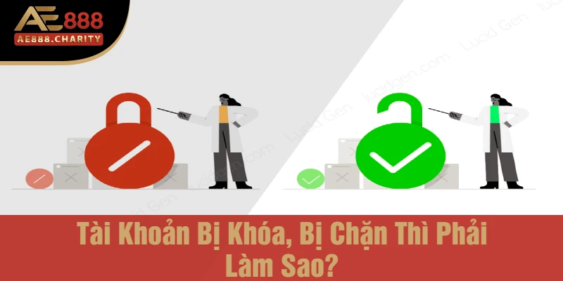 Tài Khoản Bị Khóa, Bị Chặn Thì Phải Làm Sao? Giải Pháp Khắc Phục Tại Nhà Cái Ae888 1 tài khoản bị khóa,bị chặn thì phải làm sao?