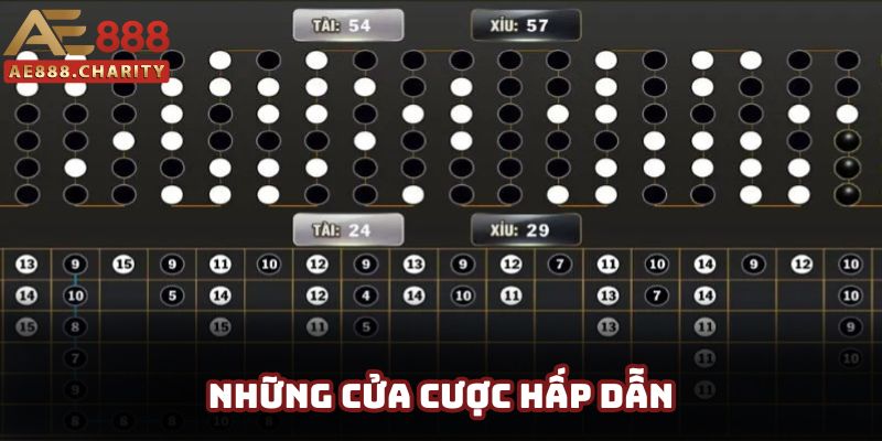 Những cửa cược đặc trưng có trong game sòng bài